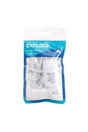 Cетевое ЗУExployd, micro USB, 1А, белый