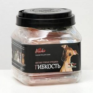 Лакомство для малыx собак Green Qzin "Миники гибкость" мягкие утиныеxрящики, 260 г