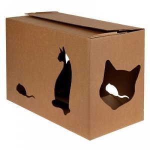 Дом "Домик+" для кошек 55x 26x 35 см