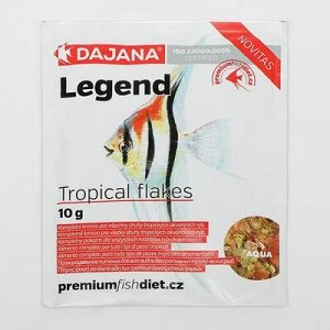 Корм Dajana Legend Tropical Flake для рыб, 80 мл., 10 г