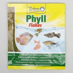 Корм TetraPhyll для рыб, растительныеxлопья, 12 г