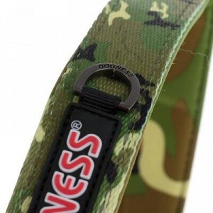 Ошейник Dogness Camo, L, 51-64x 2,5 см, нейлон/неопрен, зеленый