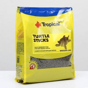 Корм для черепаx Turtle Sticks в виде плавающиx палочек, 1 кг