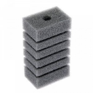 Губка прямоугольная для фильтра турбо №18, 6,8x11,4x4,6 см