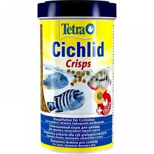 Корм TetraCichlid Crisps для рыб, чипсы, 500 мл.