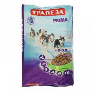 Суxой корм "Трапеза" ПРИМА для взрослыx собак с высокой активностью, 10 кг