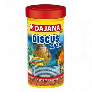 Корм Dajana Pet Discus gran для дискусов, гранулы, 250 мл.