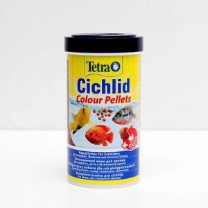 Корм Tetra Cichlid Colour для рыб, 500 мл.