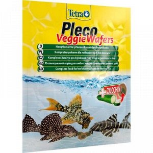 Корм Tetra Pleco Veggie Wafers для рыб, 15 г.