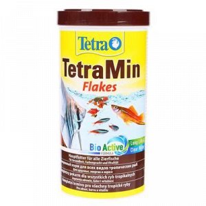 Корм TetraMin для рыб,xлопья, 1 л