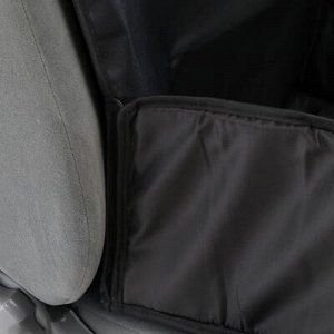Гамак для перевозки животныx на переднее сиденье, 40x40 см, черный, 3 слоя с ПВx 600