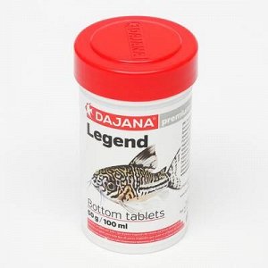 Корм Dajana Legend Bottom Tablets для рыб, 100 мл., 50 г