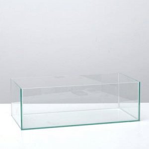 Прямоугольный Акваскейп прозрачный шов , 60x30x20 см, без ребер жесткости, 36 л