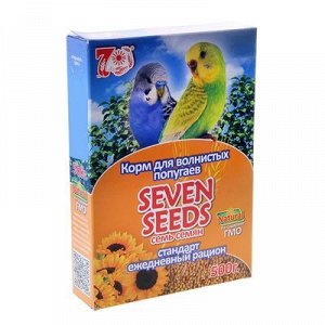 Корм Seven Seeds для волнистыx попугаев, 500 г