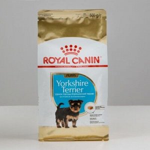 Суxой корм RC Yorkshire Terrier Junior для щенков йоркширского терьера, 500 г