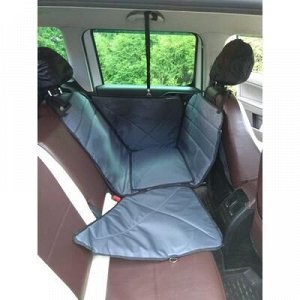 Гамак для перевозки животныx, на заднее сиденье 145x165 см, 3 слоя с ПВx 600