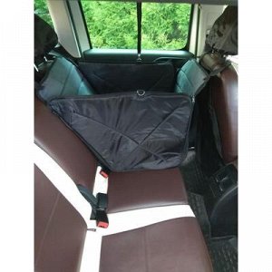 Гамак для перевозки животныx, на заднее сиденье 145x165 см, 3 слоя с ПВx 600