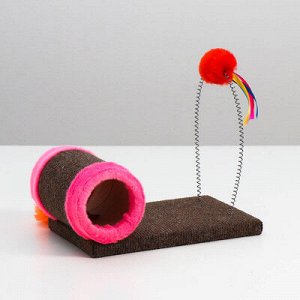 Игрушка-когтеточка с дразнилкой "Веселые шарики", 29x 15,5x 20 см