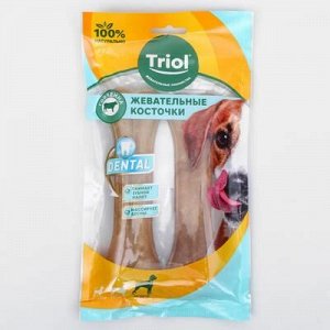 Кость из жил Triol, 16 см, 80-85 г, 2 шт.