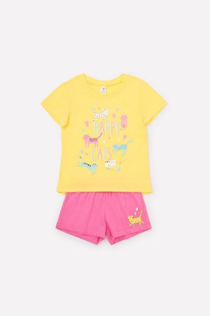 Пижама(Весна-Лето)+girls (желтый, розовый)