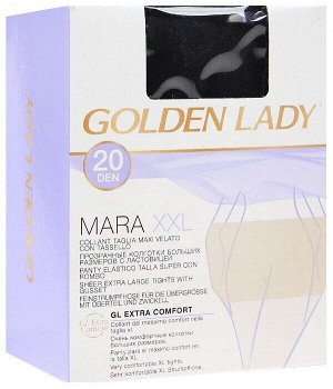 Golden Lady MARA 20 XL Колготки женские полиамидные колготки больших размеров с удобными швами