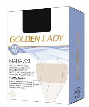 Mara 20 XL (Golden Lady)/200/20 тонкие полиамидные колготки