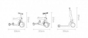 Детский самокат Xiaomi Bebehoo Scooter