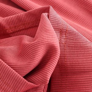 Женские свободные брюки на резинке, цвет розовый