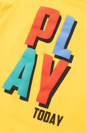 Футболка Состав: 95% хлопок, 5% эластан
Цвет: жёлтый, синий, красный, зеленый, черный
Год: 2021
Желтая трикотажная футболка PlayToday для мальчика с коротким рукавом – яркая вещь в гардеробе.
Натураль