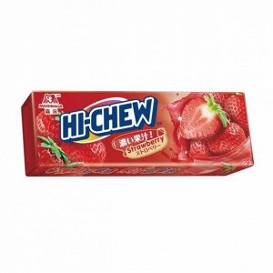 Жевательная конфета "Hi - Chew" Клубника 35г 1/20/240 Тайвань