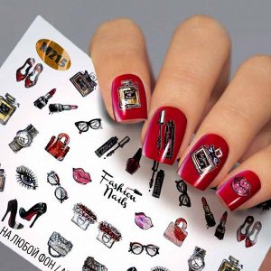 Fashion Nails, Слайдер дизайн Metallic-215