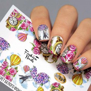 Fashion Nails, Слайдер дизайн Metallic-225