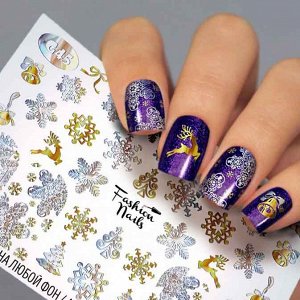 Fashion Nails, Слайдер дизайн Galaxy-45