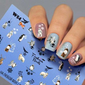 Fashion Nails, Слайдер дизайн White-54