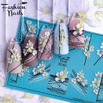 Fashion Nails, Слайдер дизайн 3D-83