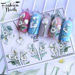 Fashion Nails, Слайдер дизайн 3D-91