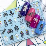 Fashion Nails, Слайдер дизайн 3D-56