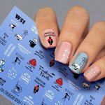 Fashion Nails, Слайдер дизайн White-51