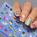 Fashion Nails, Слайдер дизайн White-72