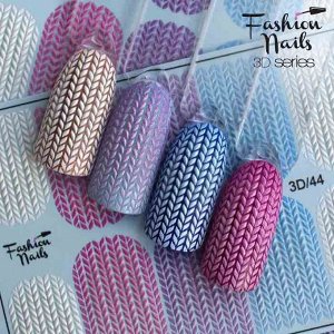 Fashion Nails, Слайдер дизайн 3D-44