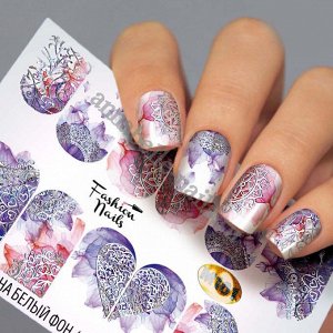 Fashion Nails, Слайдер дизайн Metallic-101