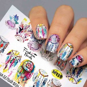 Fashion Nails, Слайдер дизайн Metallic-138