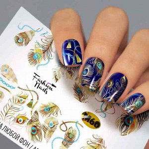 Fashion Nails, Слайдер дизайн Metallic-60