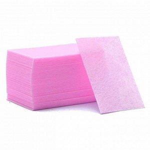 Безворсовые салфетки плотные, Розово — фиолетовые ~60шт