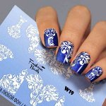 Fashion Nails, Слайдер дизайн White-19