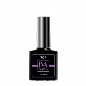 IVA Nails, Top No Wipe Топ без липкого слоя, 8мл