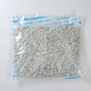 Мраморный щебень белый, фракция 10-20, 10 кг
