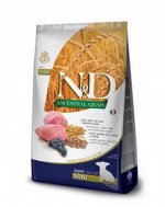 Farmina N&amp;D Dog AG Lamb &amp; Blueberry Puppy Mini сухой низкозерновой корм для щенков мелких пород Спельта/Овес/Ягненок/Черника 800гр