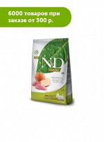 Farmina N&amp;D Dog Prime Grain Free сухой беззерновой корм для собак мелких пород Кабан/Яблоко 800грг