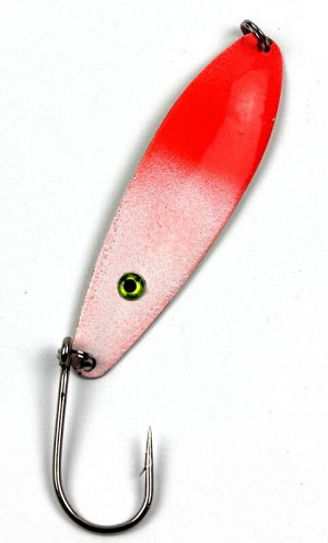 Блесна-колебалка Salmon Trolling ST-301G (7.5см, 5.6 гр, Japan Red/Whige Glow UV)